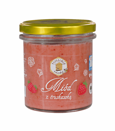 miód z truskawką