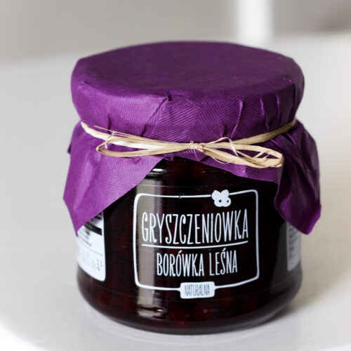 konfitura borówka leśna