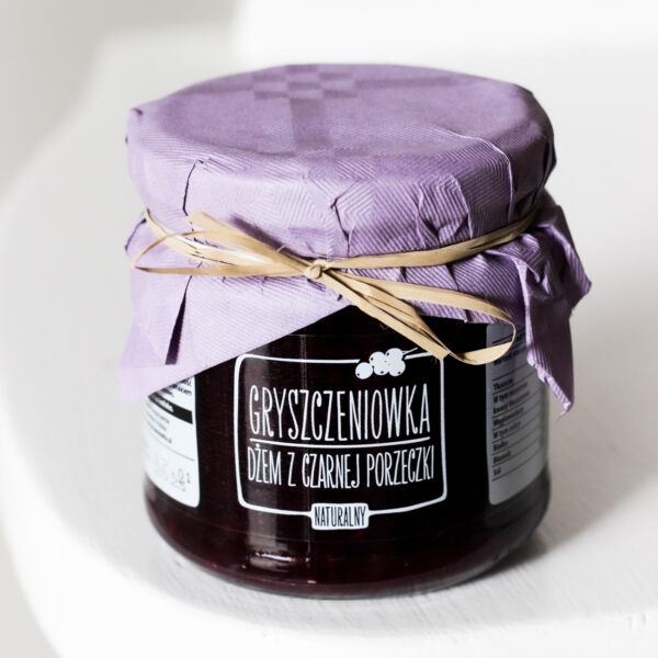 Dżem z czarnej porzeczki