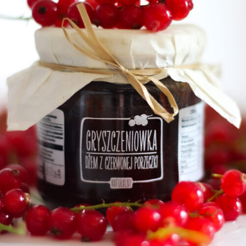 dżem z czerwonej porzeczki