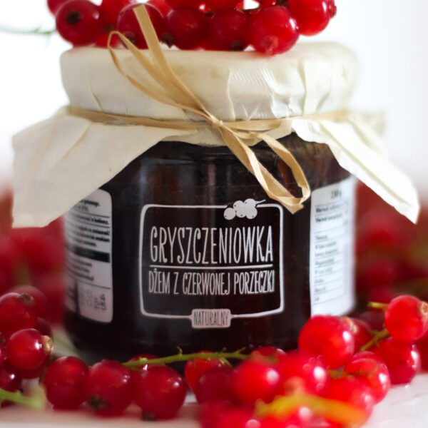 dżem z czerwonej porzeczki