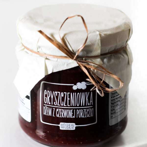 Dżem z czerwonej porzeczki